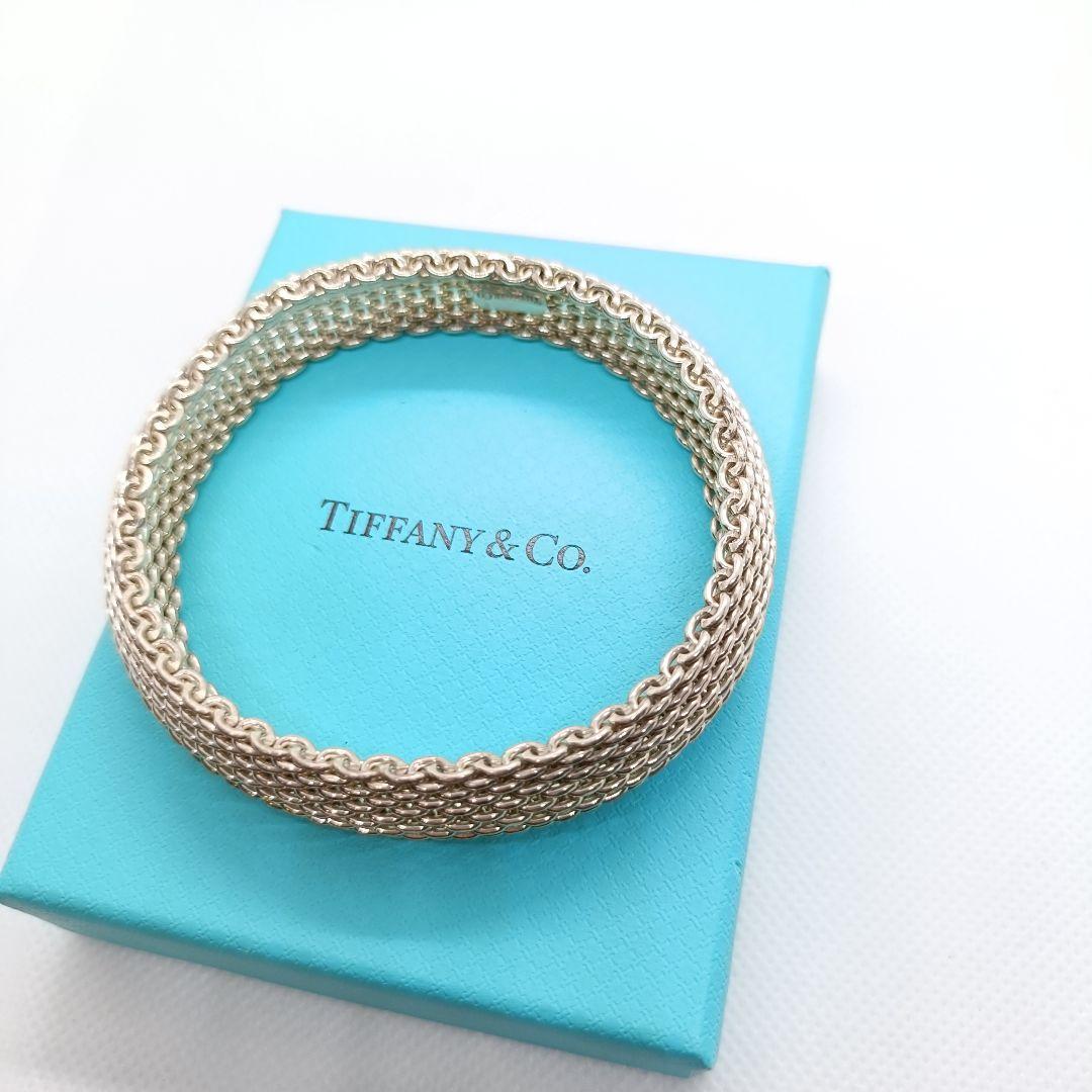 極美品✨️保存箱袋付き　ティファニー　サマセット　ブレスレット　シルバー　925