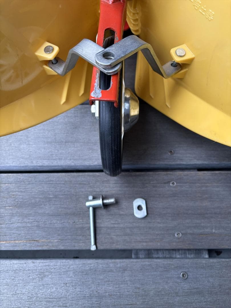 ニューイエロー培土器（尾輪付）ホンダ ピアンタFV200用