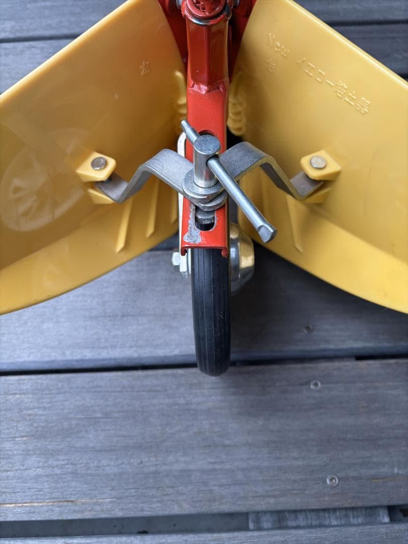 ニューイエロー培土器（尾輪付）ホンダ ピアンタFV200用