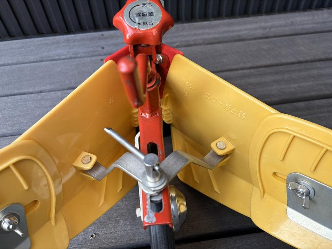 ニューイエロー培土器（尾輪付）ホンダ ピアンタFV200用