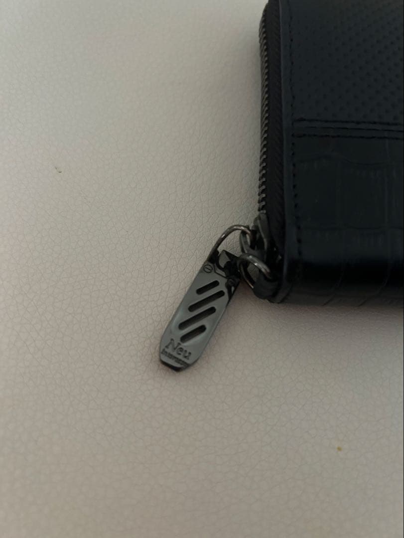 ノイインテレッセ 織戸学　コラボ　長財布　黒　ブラック