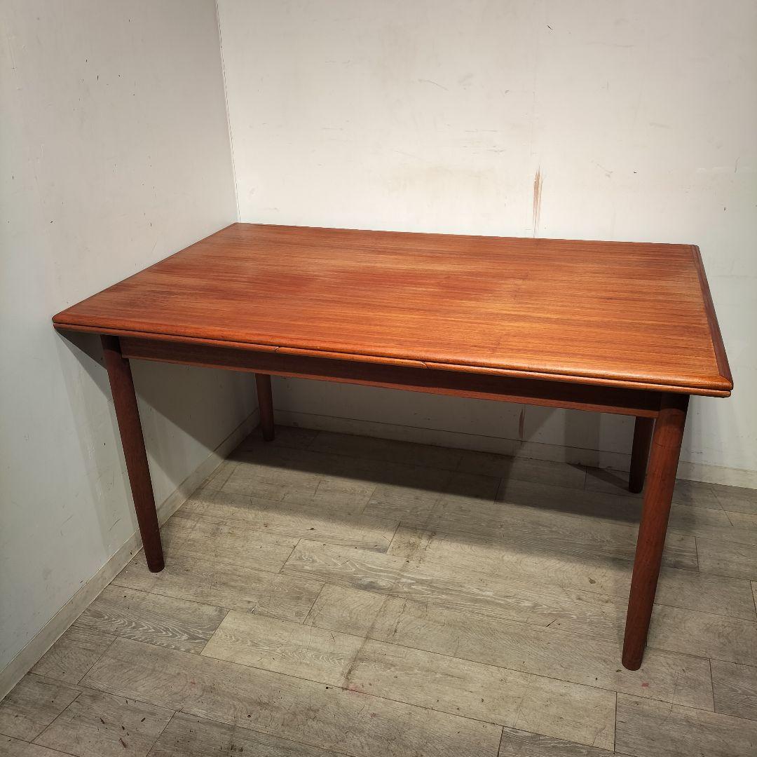 M♦デンマーク　ヴィンテージ　エクステンション　ダイニングテーブ