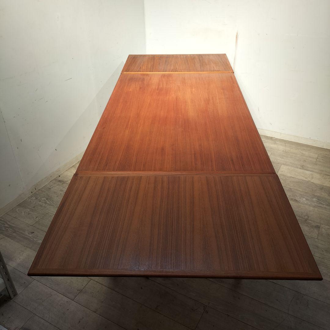 M♦デンマーク　ヴィンテージ　エクステンション　ダイニングテーブ