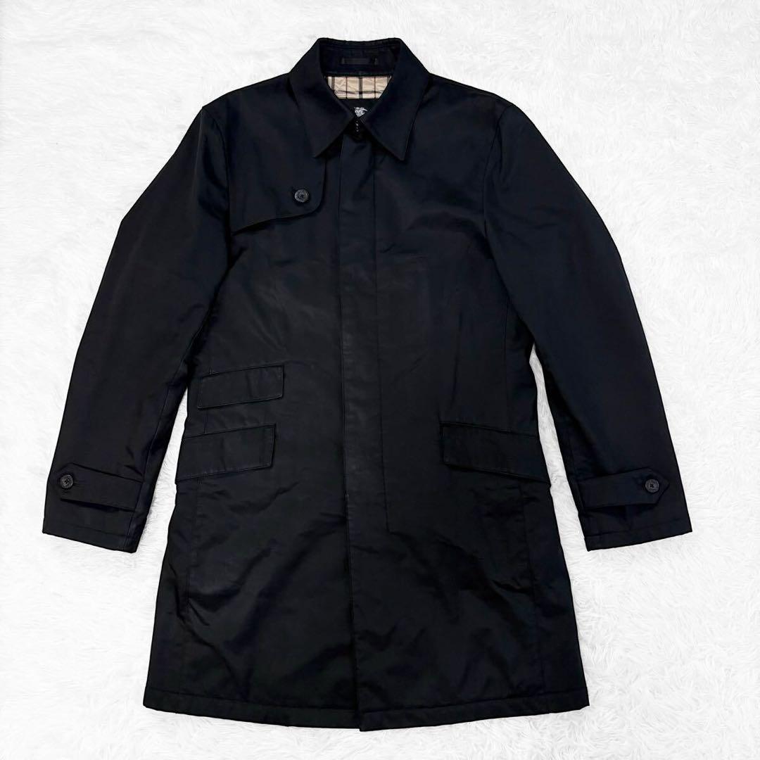 極美品　希少　極暖　BURBERRY BLACK LABEL ステンカラーコート