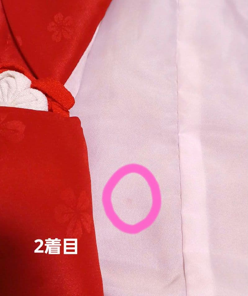 小町kids 七五三 被布と着物と小物セット 双子 3歳 女の子 前撮り