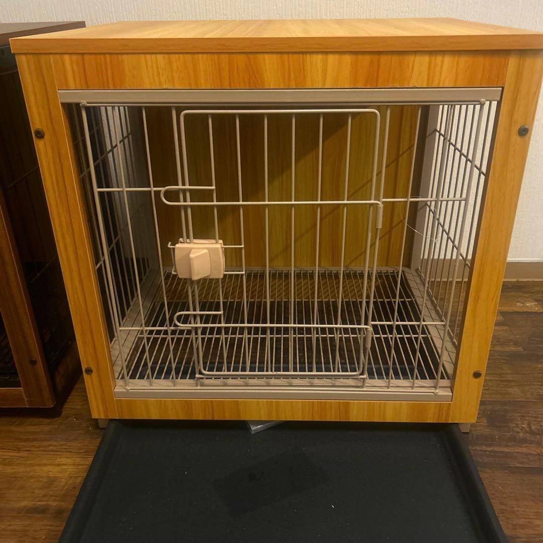 インテリアウッド ペットサークル 木製 Sサイズ 小型犬向 店舗展示品 未使用