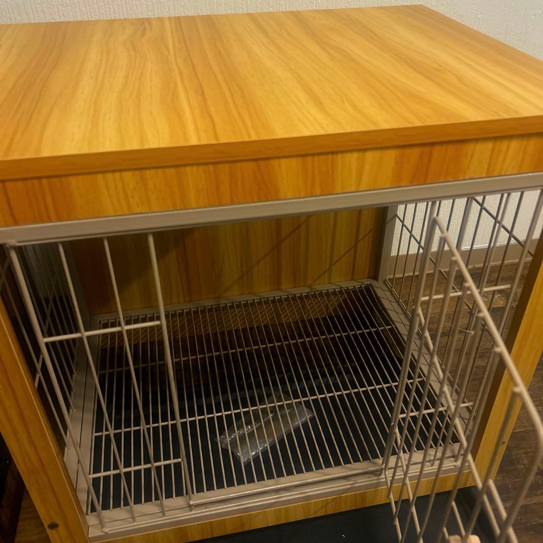 インテリアウッド ペットサークル 木製 Sサイズ 小型犬向 店舗展示品 未使用