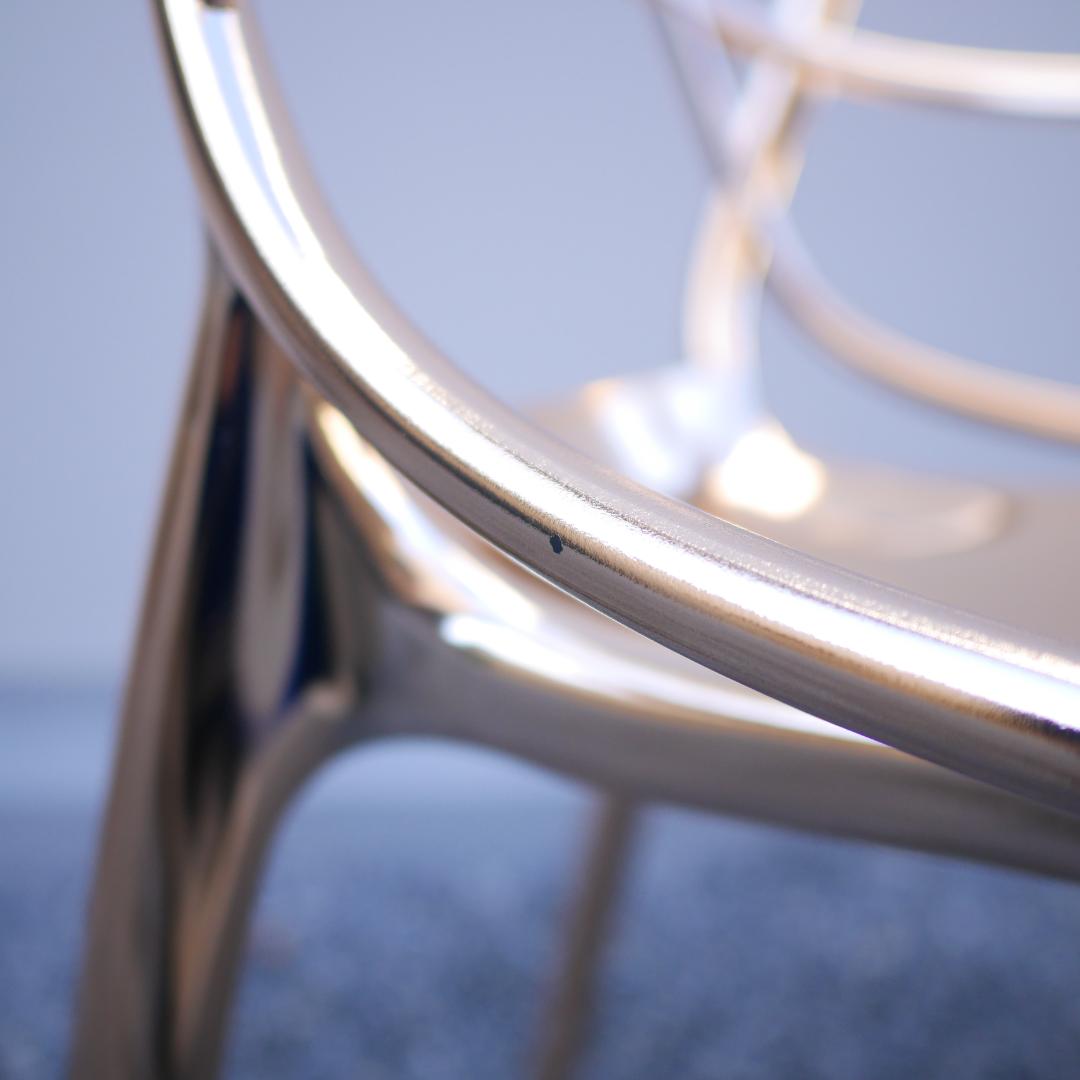 Kartell カルテル MASTERS アームチェア ゴールドメタリック