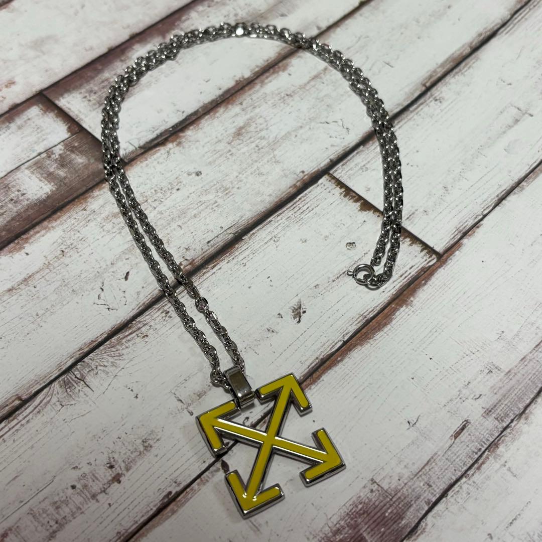 【美品】　off-white ネックレス