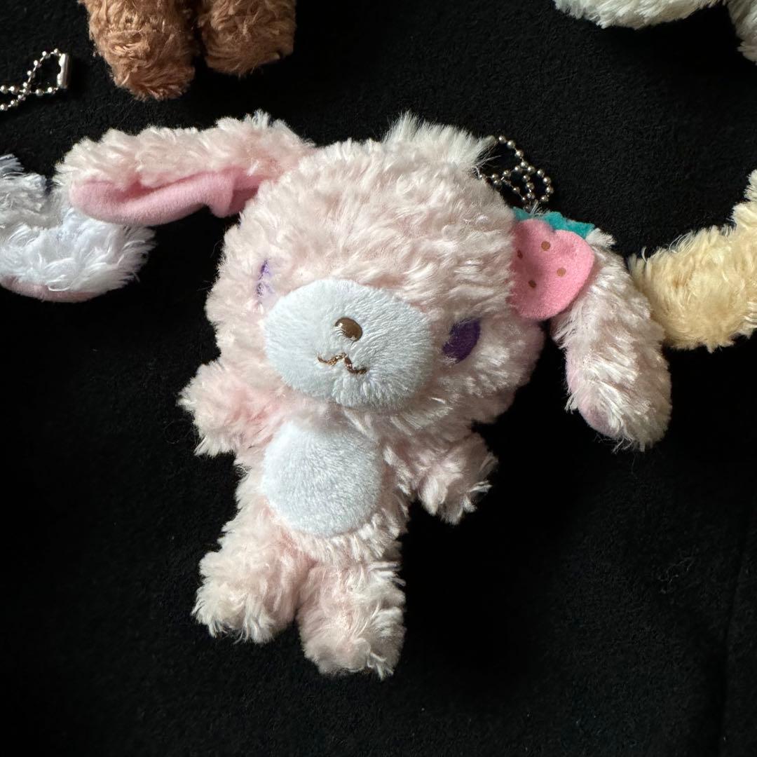 希少　シュガーバニーズ ぬいぐるみ 5体セット