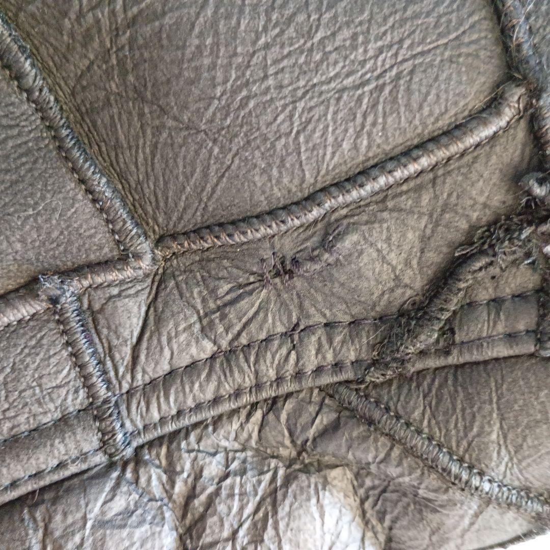 Y2K archive パッチワーク シープスキン ベスト グランジ パンク