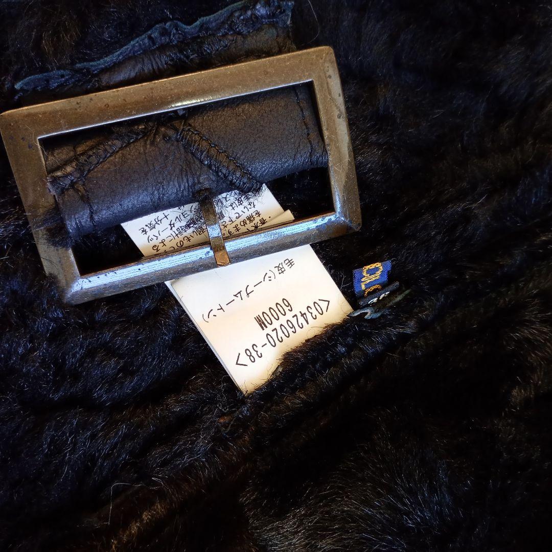 Y2K archive パッチワーク シープスキン ベスト グランジ パンク