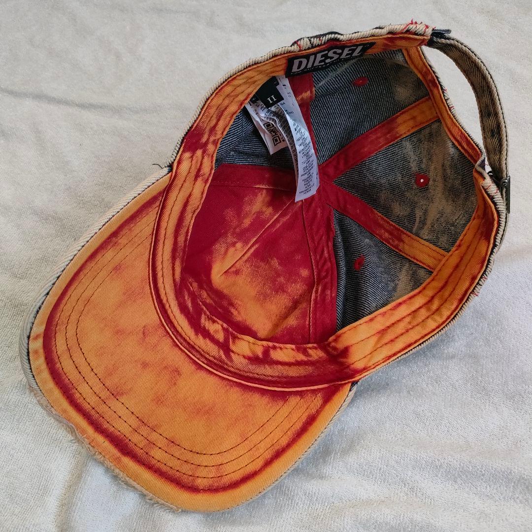 【DIESEL】C-SEYMONデニムキャップ