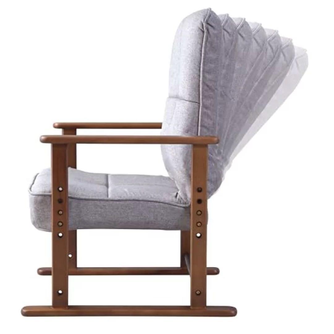 新品　高座椅子 S グレー LSS-34GY プレゼント