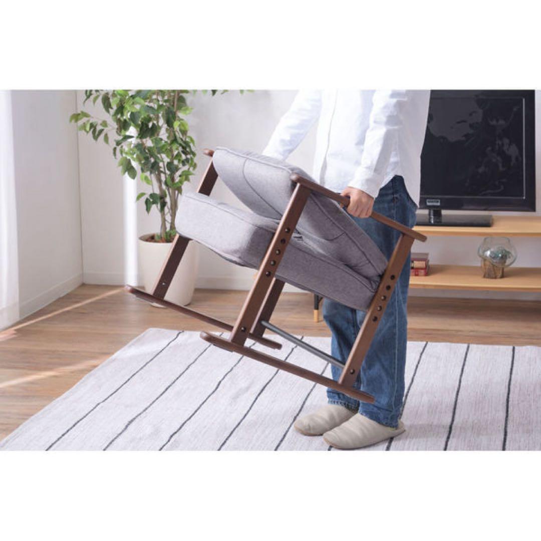 新品　高座椅子 S グレー LSS-34GY プレゼント