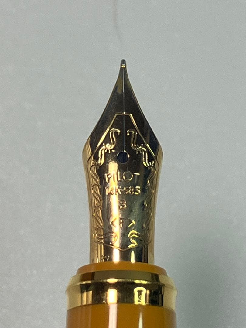 PILOT パイロット カスタム98　ダークイエロー　F-nib