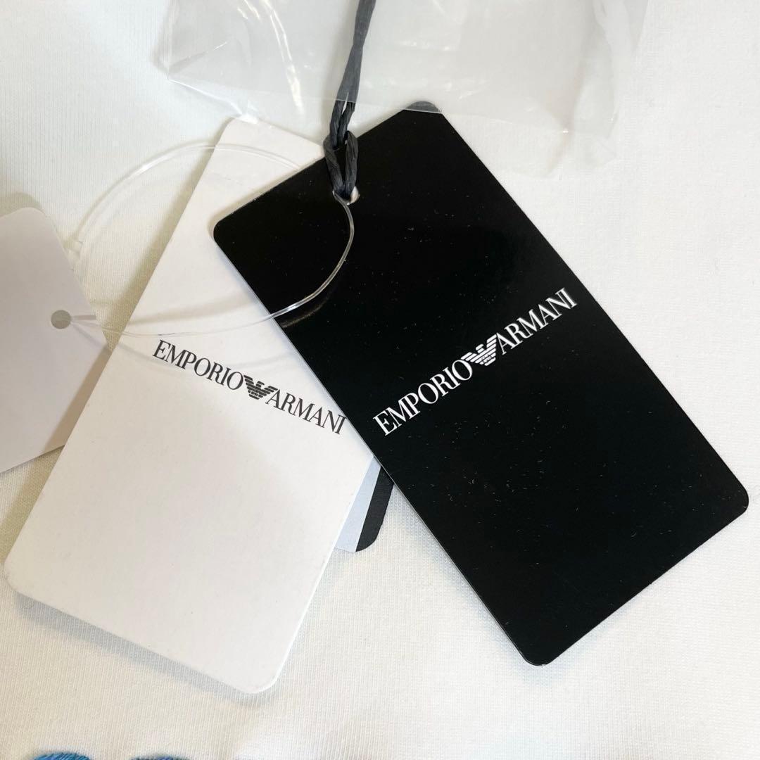 【新品未使用】エンポリオアルマーニ　フード付きスウェットシャツ ダブルジャージー