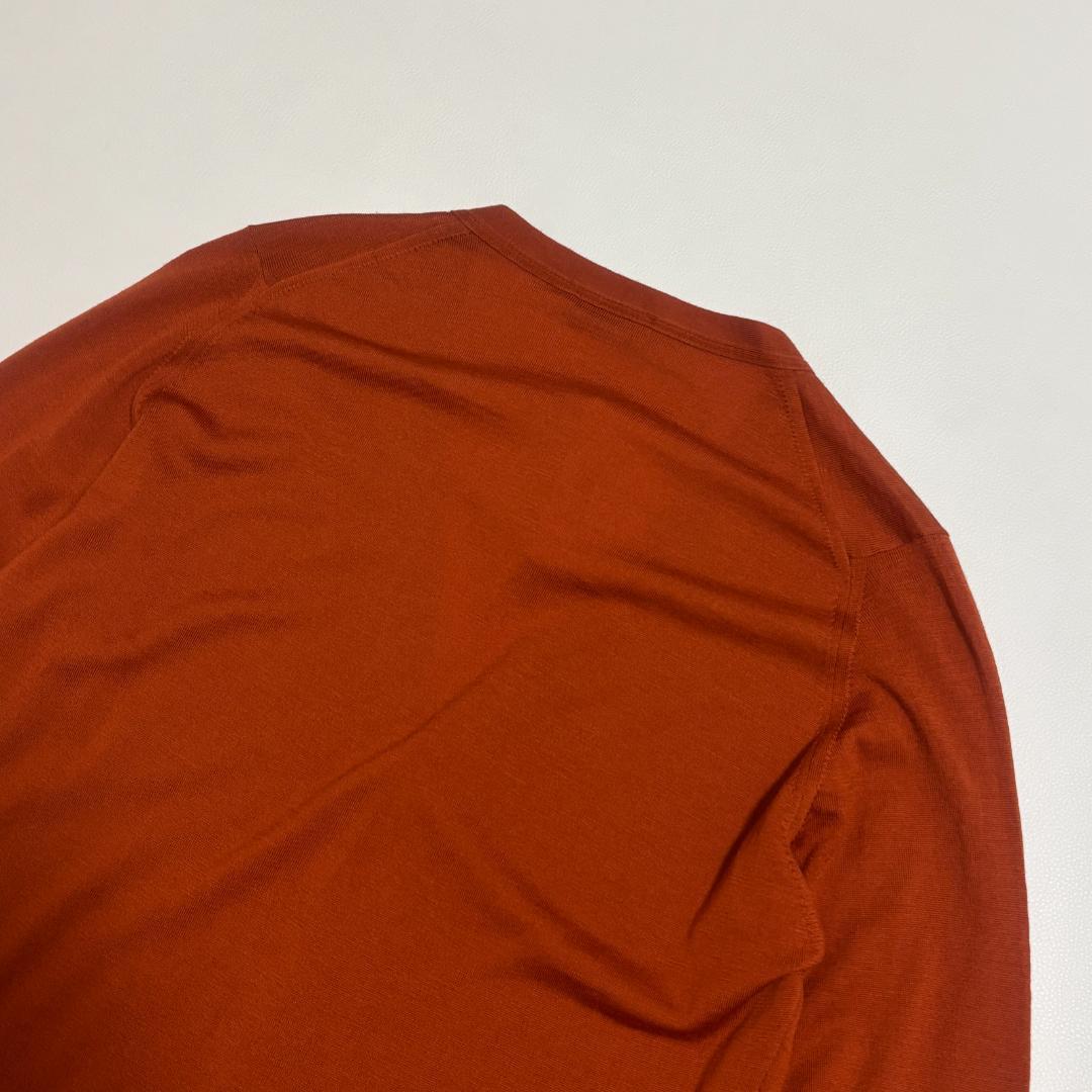 新品 ジョンスメドレー PETWORTH カーディガン イギリス製 M ウール