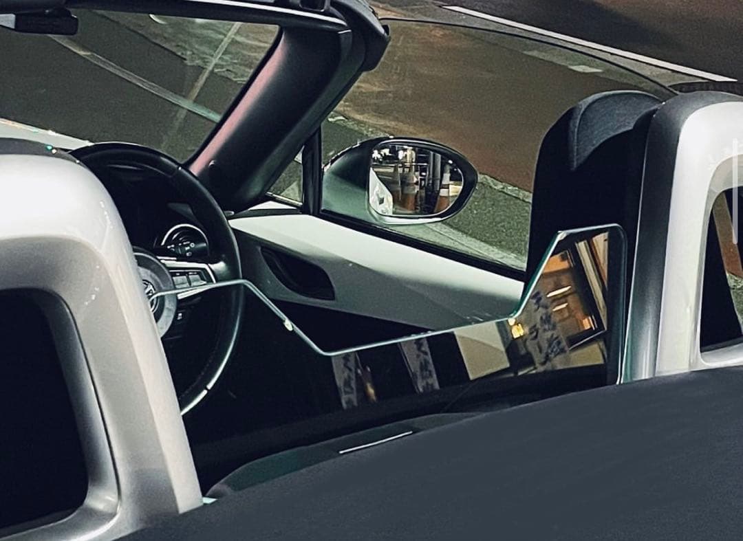 OPENCAFE GARAGE NDロードスターウインドブロッカー　ガラス色