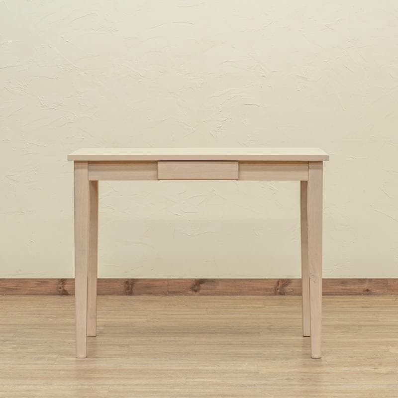 【新品・送料無料】木製テーブル　90×45　NA/WW