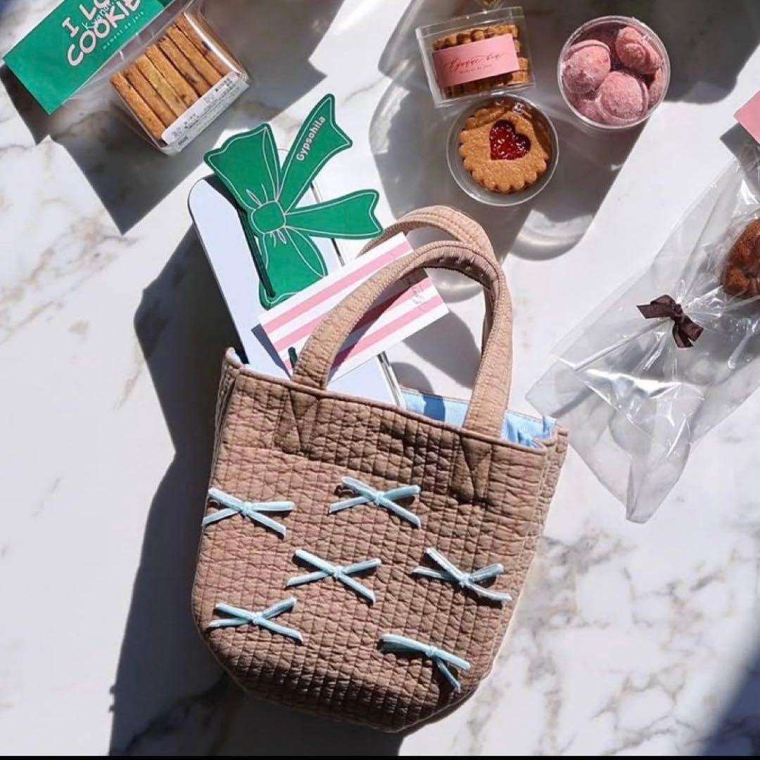 新品未使用 ジプソフィア Gypsohilaミニランチバッグ　トート