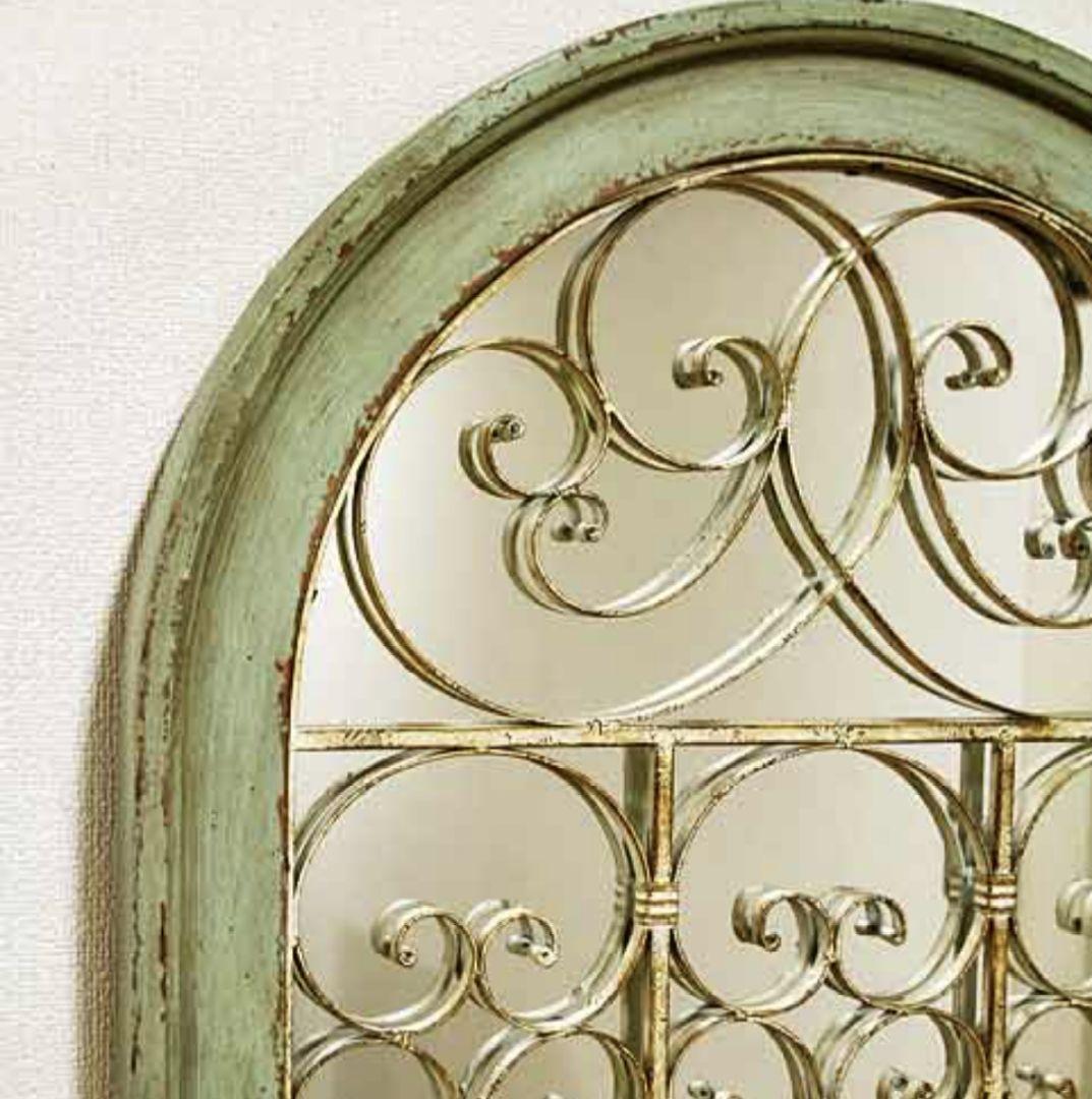 シャルルミラーパネル　アンティーク風ミラー