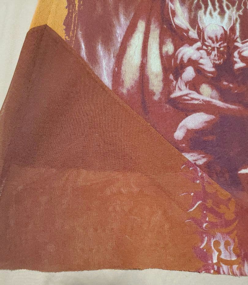 さ*る様 Jean Paul Gaultier 悪魔柄 スカート幻想 希少　　裾