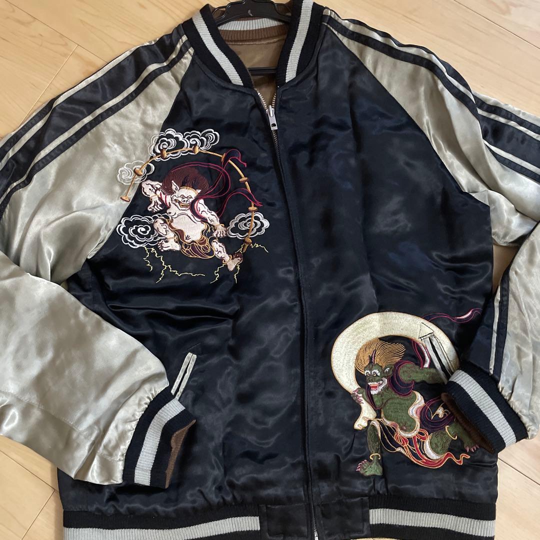 satori 風神雷神　リバーシブルスカジャンsize M