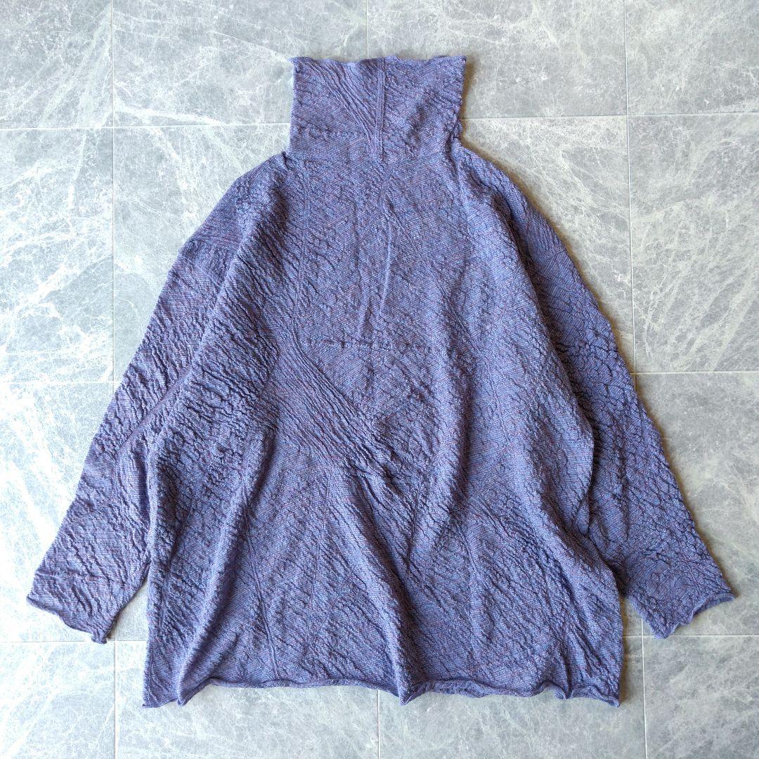 004 シエラシエラ様 ババグーリ ウール タートルネックニット カットソー