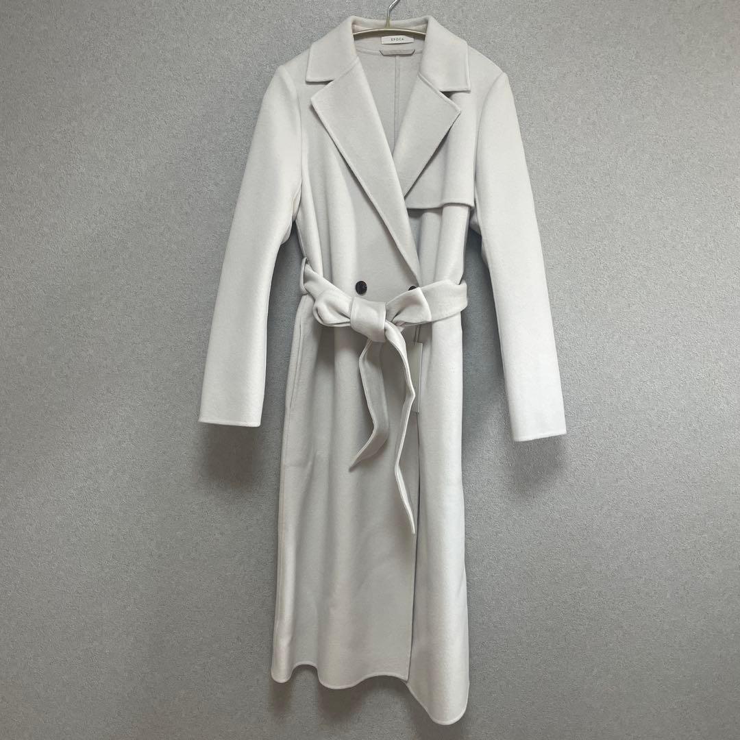 新品タグ付き　EPOCA/エポカ　　ウールロングコート　定価120,000円