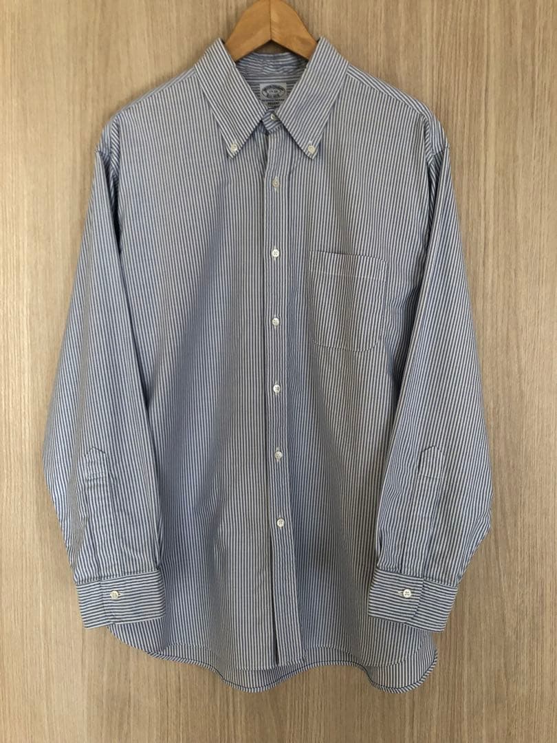 ブルックスブラザーズ　USA製　キャンディストライプ　ボタンダウンシャツ