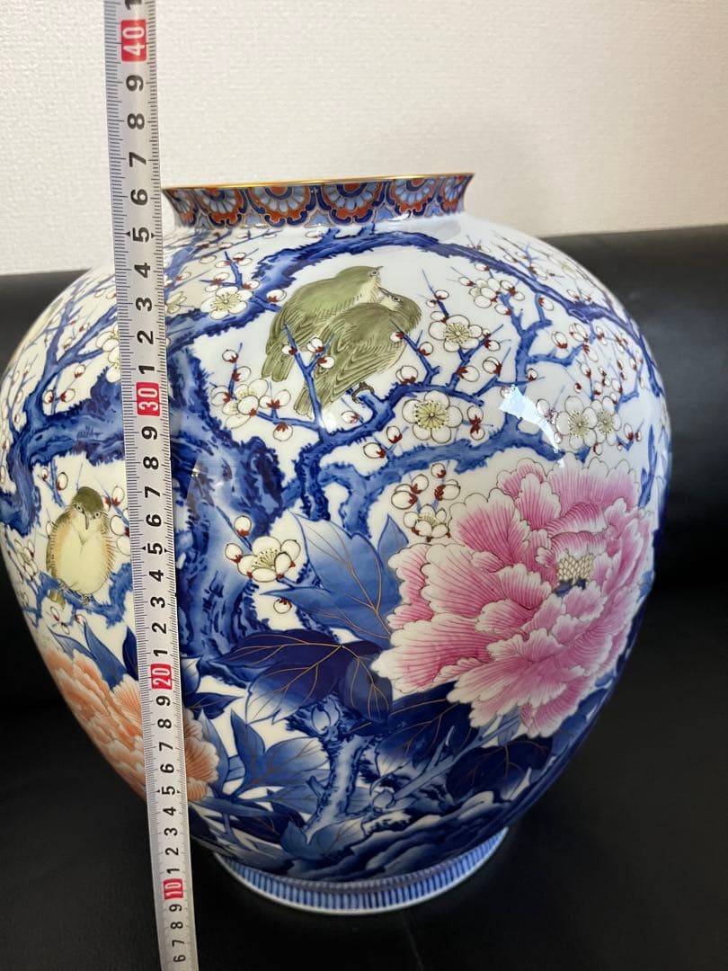 深川製 超大型花瓶 希少品 高級品