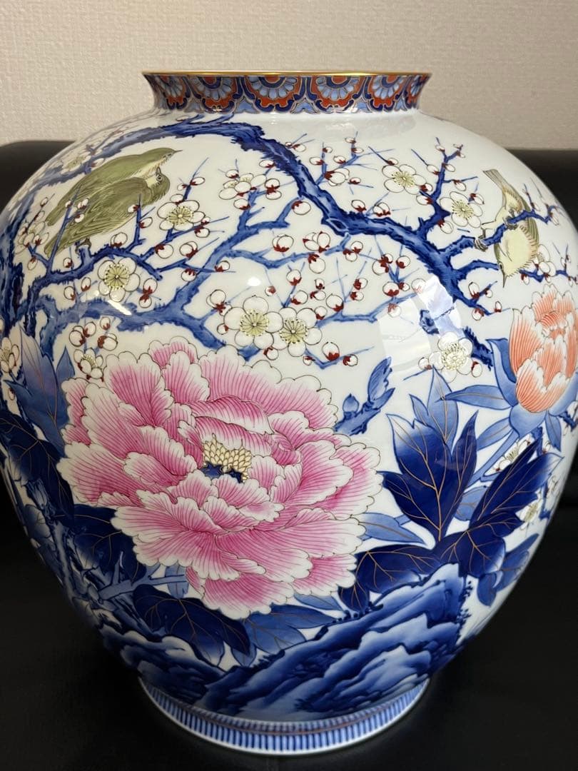 深川製 超大型花瓶 希少品 高級品