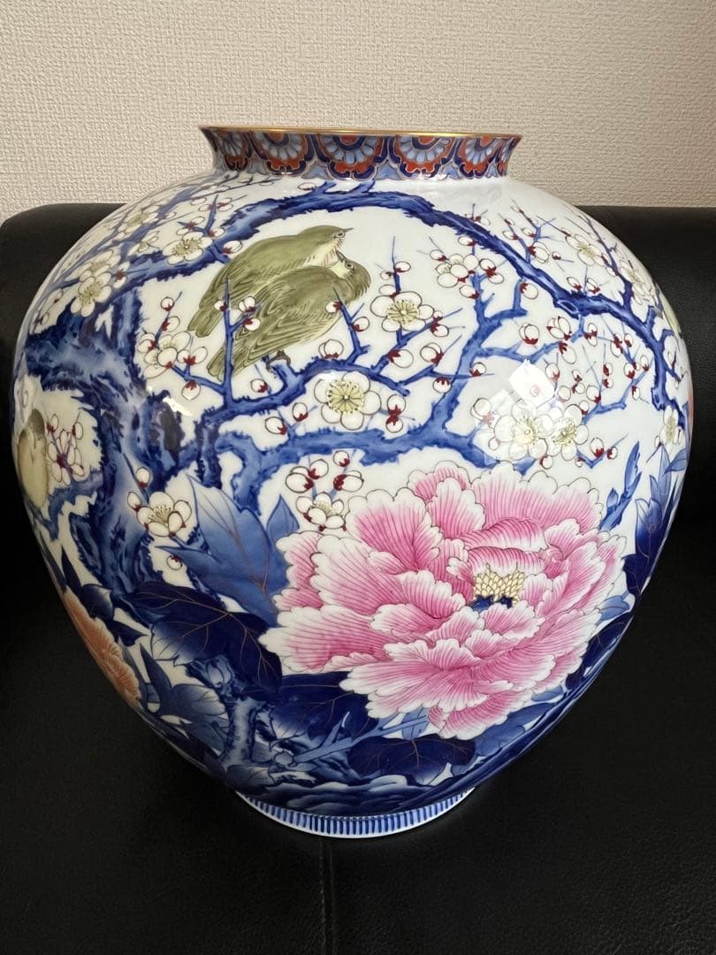 深川製 超大型花瓶 希少品 高級品