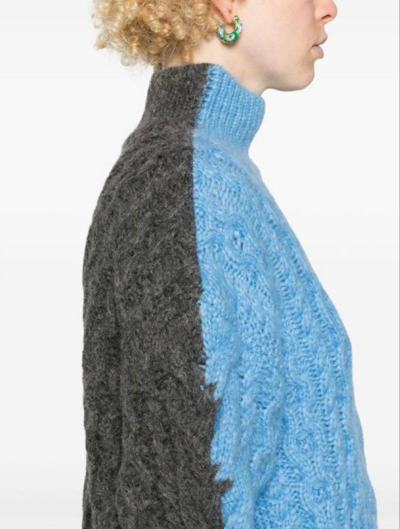 定価24万 新品 ステラマッカートニー 水色 ニット XS