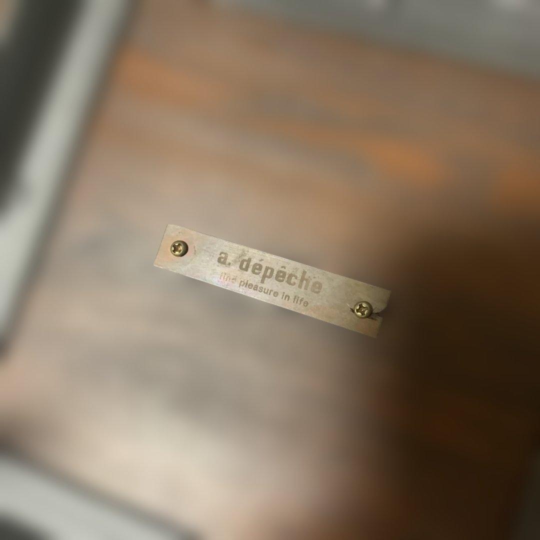 a.depeche アデェペシュ　アイアンスツール　（中古）