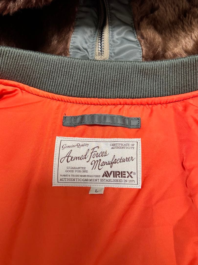 ジャケット・アウター AVIREX MA-1 REMODEL MARK2 N2B