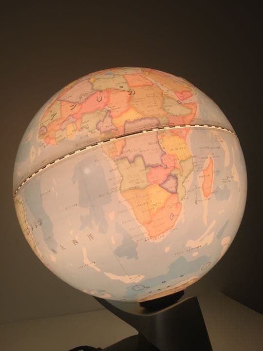 絶版！ レイメイ藤井 ブランド　地球儀 (２段階ライト調光・自動回転)