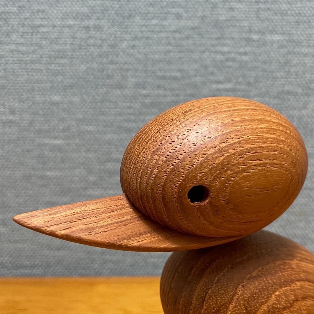 ハンスブリング ダック 親子3点セット 木製 北欧 オブジェ