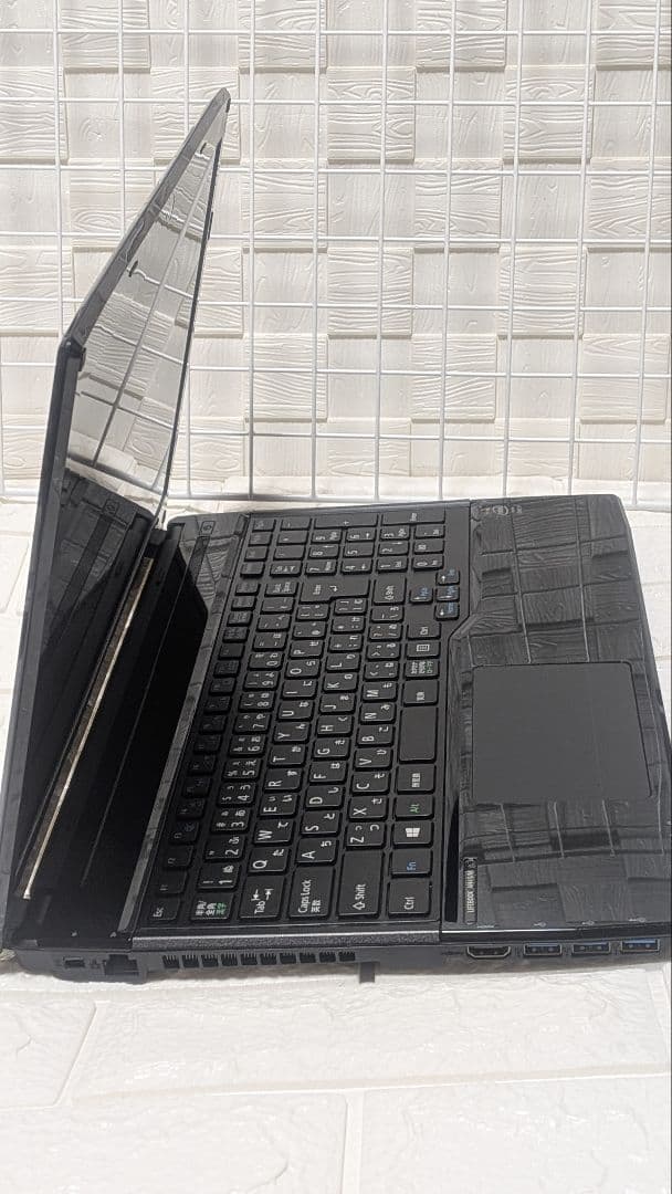 富士通 LIFEBOOK 　AH45　15.6インチブラック（ブルーレー交換済）