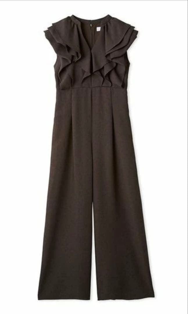 【新品未使用】CELFORD セルフォード ラッフルフリルロンパース