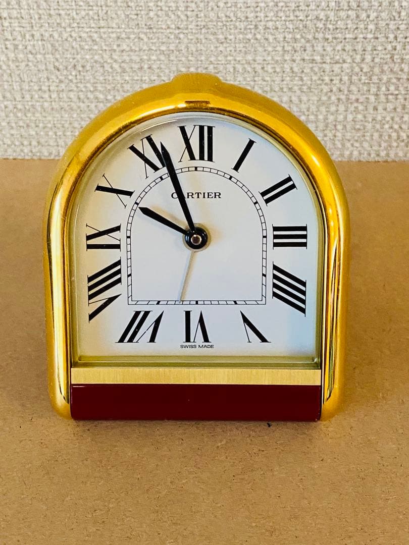 Cartier アーチ型 置時計