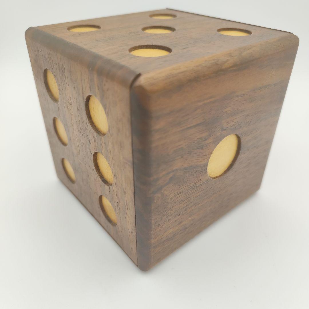 安兵衛　からくり細工　サイコロ　からくり箱