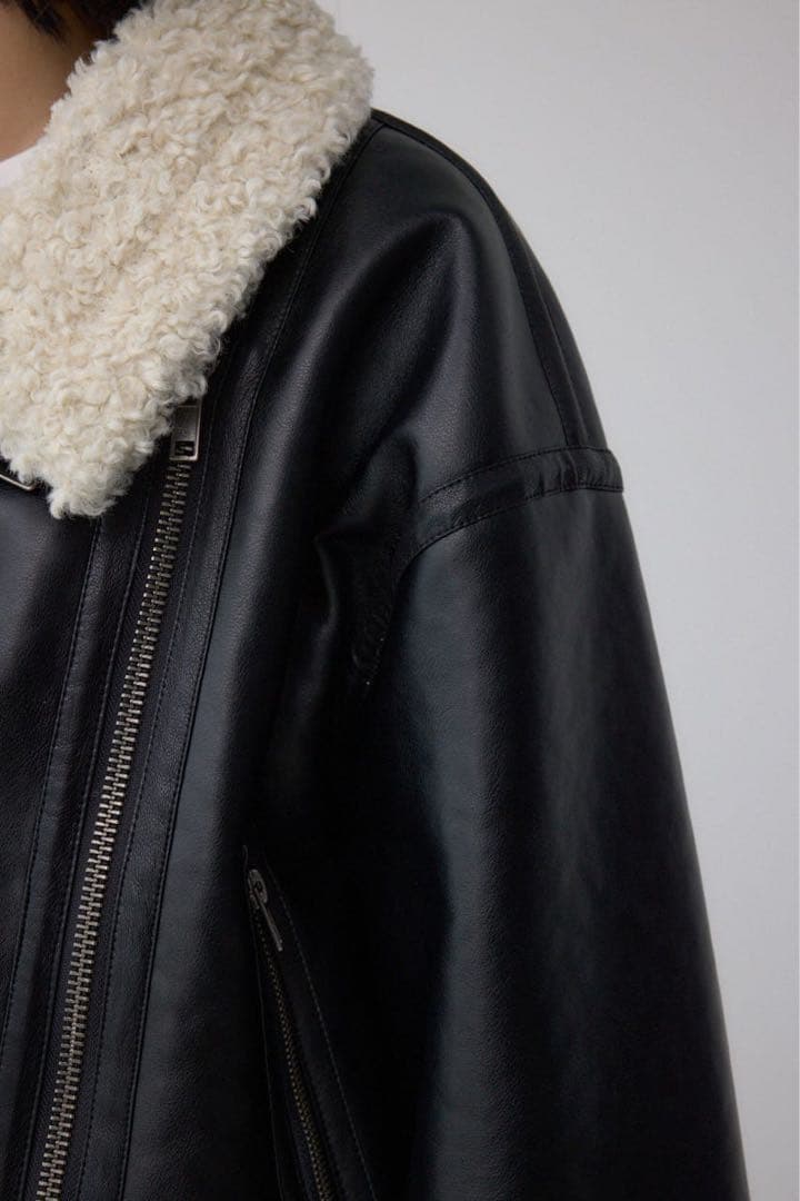 フェイクレザー/フェイクムートンジャケット