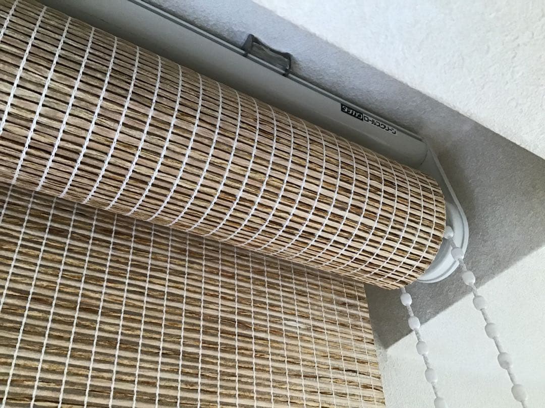 お値下げ！引き取り限定　タチカワ　オーダーロールアップスクリーン　２本セット