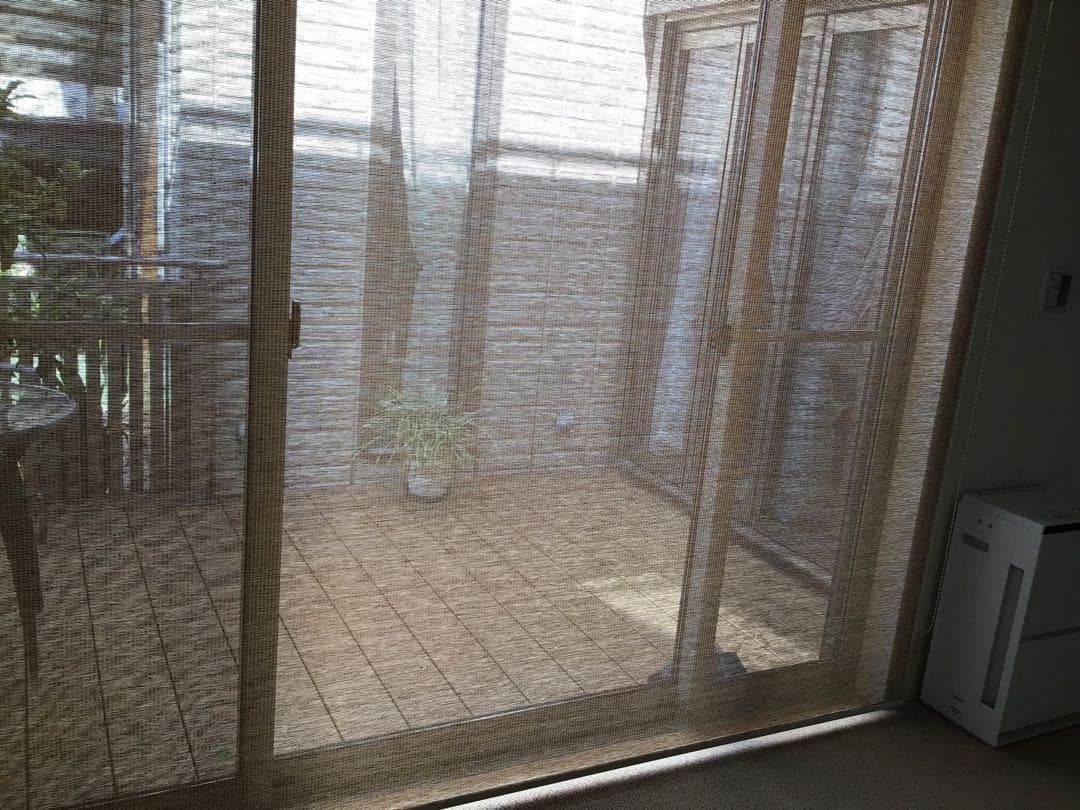 お値下げ！引き取り限定　タチカワ　オーダーロールアップスクリーン　２本セット