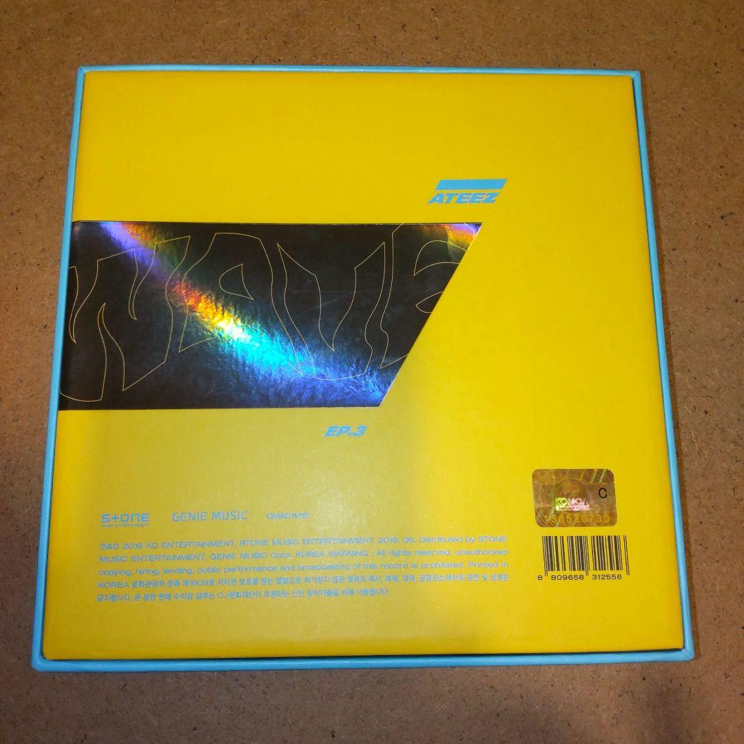 ATEEZ TREASURE EP.3 WAVE　ユノ　ミンギ　日本限定