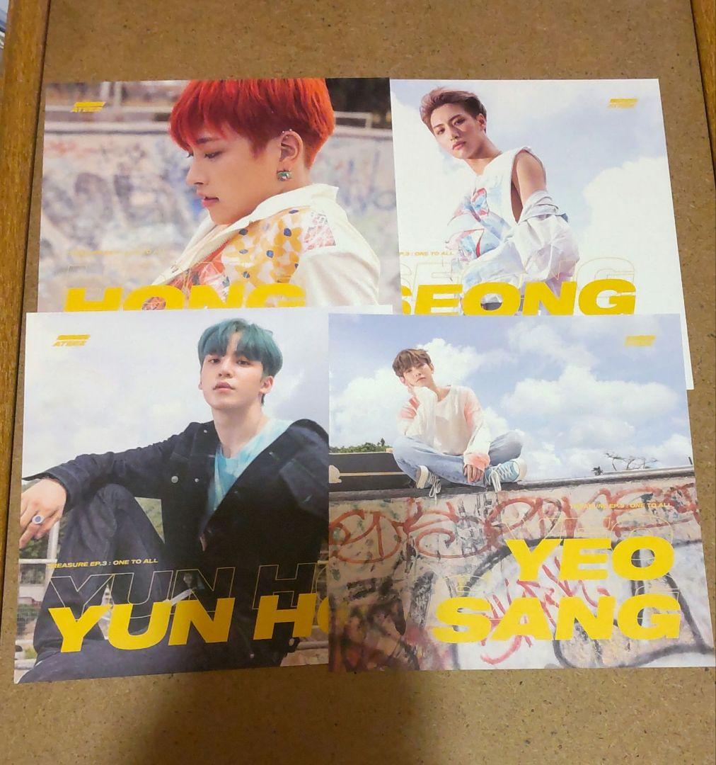 ATEEZ TREASURE EP.3 WAVE　ユノ　ミンギ　日本限定