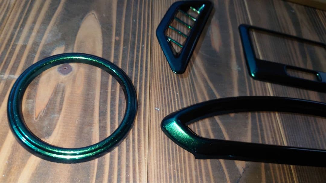 トヨタ86BRZ zn6zc6マジョーラグリーン×ブルー室内カバーフルセット