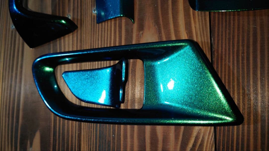 トヨタ86BRZ zn6zc6マジョーラグリーン×ブルー室内カバーフルセット